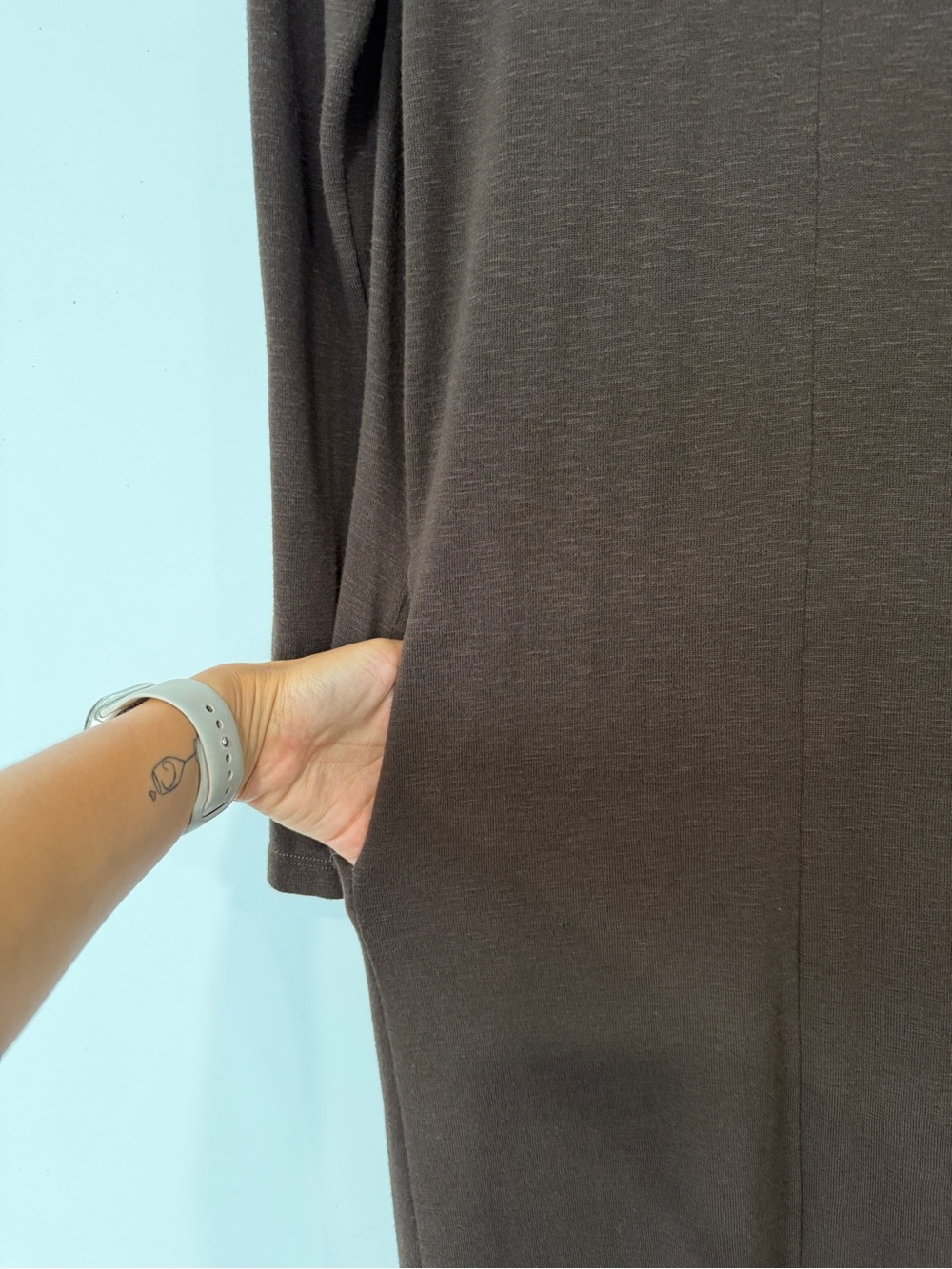 Michael Stars Long Open-Front Cardigan — Java - Picture 10 of 12